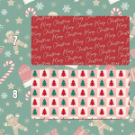 LÓT CHUỘT NGÀY LỄ NOEL CỠ LỚN SIZE 80X30 DÀY 3MM