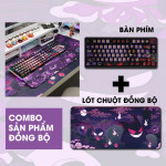 LÓT CHUỘT ĐỒNG BỘ KEYCAP PUDDING CỠ LỚN SIZE 80X30 DÀY 3MM