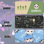 LÓT CHUỘT ĐỒNG BỘ KEYCAP PUDDING CỠ LỚN SIZE 80X30 DÀY 3MM