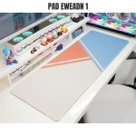 LÓT CHUỘT KHỐI MÀU EWEADN CỠ LỚN SIZE 80X30 DÀY 3MM