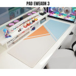 LÓT CHUỘT KHỐI MÀU EWEADN CỠ LỚN SIZE 80X30 DÀY 3MM
