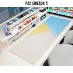LÓT CHUỘT KHỐI MÀU EWEADN CỠ LỚN SIZE 80X30 DÀY 3MM
