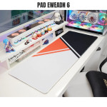 LÓT CHUỘT KHỐI MÀU EWEADN CỠ LỚN SIZE 80X30 DÀY 3MM