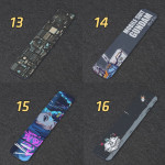 LÓT KÊ CỔ TAY BÀN PHÍM SIZE 45x10 DÀY 5MM