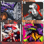 LÓT CHUỘT SHIN SEIKI EVANGELION GAMING SIZE 45X40 DÀY 5MM