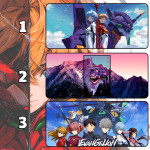 LÓT CHUỘT SHIN SEIKI EVANGELION CỠ LỚN SIZE 80X30 DÀY 5MM
