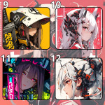 LÓT CHUỘT WARRIOR AI GIRL GAMING SIZE 45X40 DÀY 3MM