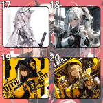 LÓT CHUỘT WARRIOR AI GIRL GAMING SIZE 45X40 DÀY 3MM