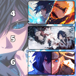 LÓT CHUỘT SASUKE UCHIHA CỠ LỚN SIZE 90X40 DÀY 5MM