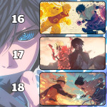 LÓT CHUỘT SASUKE UCHIHA CỠ LỚN SIZE 90X40 DÀY 5MM