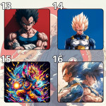 LÓT CHUỘT DRAGON BALL GAMING SIZE 45X40 DÀY 5MM