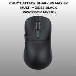 CHUỘT ATTACK SHARK V5 MAX 8K MULTI MODES BLACK (PAW3950MAX/53G)