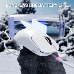 CHUỘT ATTACK SHARK X8 ULTRA 8K MULTI MODES WHITE (PAW3950MAX/50G)