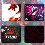 LÓT CHUỘT CSGO CS2 COUNTER STRIKE GAMING SIZE 26X21 DÀY 3MM