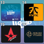 LÓT CHUỘT ESPORT TEAM GAMING SIZE 35X30 DÀY 3MM