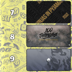 LÓT CHUỘT ESPORT TEAM CỠ LỚN SIZE 80X30 DÀY 3MM