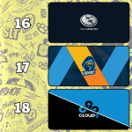 LÓT CHUỘT ESPORT TEAM CỠ LỚN SIZE 80X30 DÀY 3MM