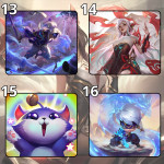 LÓT CHUỘT LOL LIÊN MINH HUYỀN THOẠI GAMING SIZE 35X30 DÀY 3MM