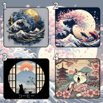 LÓT CHUỘT NHẬT BẢN JAPAN STYLE GAMING SIZE 45X40 DÀY 3MM