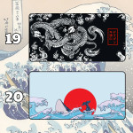 LÓT CHUỘT NHẬT BẢN JAPAN STYLE CỠ LỚN SIZE 120X60 DÀY 3MM