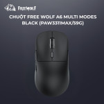 CHUỘT FREE WOLF A6 MULTI MODES BLACK (PAW3311MAX/59G)