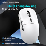 CHUỘT FREE WOLF A6 MULTI MODES WHITE (PAW3311MAX/59G)