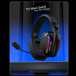 TAI NGHE FREE WOLF V10 ULTRA LIGHT MULTI MODES ĐEN