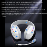 TAI NGHE FREE WOLF V10 ULTRA LIGHT MULTI MODES TRẮNG