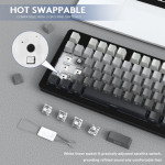 BÀN PHÍM CƠ ATTACK SHARK M87 PRO V2 MULTI MODES MOONLIGHT JADE SWITCH