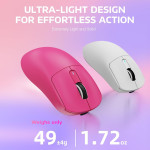 CHUỘT ATTACK SHARK X3 MULTI MODES BERRY RED (PAW3395/49G)