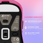 CHUỘT ATTACK SHARK X3 MULTI MODES BERRY RED (PAW3395/49G)