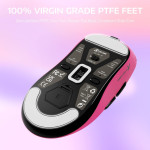 CHUỘT ATTACK SHARK X3 MULTI MODES BERRY RED (PAW3395/49G)