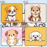 LÓT CHUỘT CHÓ DỄ THƯƠNG GAMING SIZE 35X30 DÀY 3MM