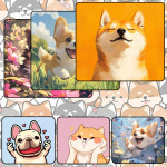 LÓT CHUỘT CHÓ DỄ THƯƠNG GAMING SIZE 45X40 DÀY 3MM