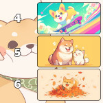 LÓT CHUỘT CHÓ DỄ THƯƠNG CỠ LỚN SIZE 120X60 DÀY 3MM