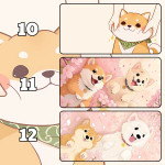 LÓT CHUỘT CHÓ DỄ THƯƠNG CỠ LỚN SIZE 120X60 DÀY 3MM