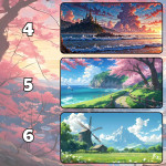 LÓT CHUỘT PHONG CẢNH LANDSCAPE CỠ LỚN SIZE 60X35 DÀY 3MM
