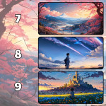 LÓT CHUỘT PHONG CẢNH LANDSCAPE CỠ LỚN SIZE 60X35 DÀY 3MM