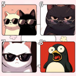 LÓT CHUỘT CUTE ANIMALS GAMING SIZE 35X30 DÀY 3MM