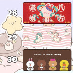 LÓT CHUỘT CUTE ANIMALS CỠ LỚN SIZE 80X30 DÀY 5MM