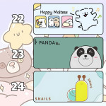 LÓT CHUỘT CUTE ANIMALS CỠ LỚN SIZE 80X30 DÀY 5MM