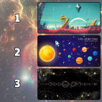 LÓT CHUỘT VŨ TRỤ GALAXY SPACE CỠ LỚN SIZE 80X30 DÀY 5MM