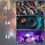 LÓT CHUỘT VŨ TRỤ GALAXY SPACE CỠ LỚN SIZE 80X30 DÀY 5MM