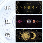 LÓT CHUỘT CHIÊM TINH ASTROLOGY ZODIAC CỠ LỚN SIZE 120X60 DÀY 3MM