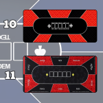 LÓT CHUỘT THẢM POKER PLAYMAT CỠ LỚN SIZE 120X60 DÀY 3MM