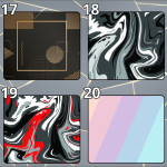 LÓT CHUỘT ABSTRACT TRỪU TƯỢNG SIZE 35X30 DÀY 3MM