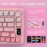 BÀN PHÍM CƠ AULA S75 PRO PINK GRADIENT SEIYA SWITCH