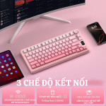 BÀN PHÍM CƠ AULA S75 PRO PINK GRADIENT SEIYA SWITCH