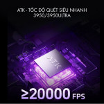CHUỘT ATK U2 ULTIMATE 8K MULTI MODES BLACK (PAW3950ULTRA/49G)