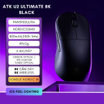 CHUỘT ATK U2 ULTIMATE 8K MULTI MODES BLACK (PAW3950ULTRA/49G)